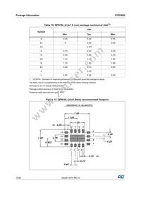 STG3693QTR Datasheet Page 18