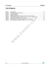STG3696EQTR Datasheet Page 4