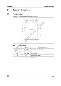 STG3699BVTR Datasheet Page 3