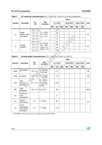 STG3699BVTR Datasheet Page 8