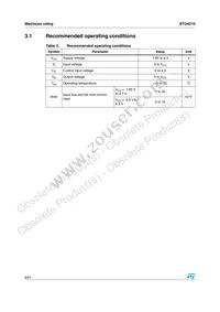 STG4210QTR Datasheet Page 6