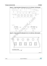 STG4260BJR Datasheet Page 16