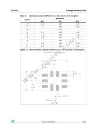 STG5223QTR Datasheet Page 15