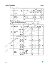 STG6384QTR Datasheet Page 8