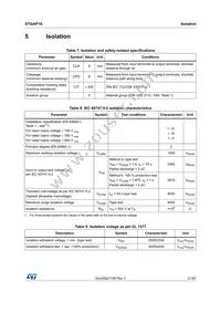 STGAP1STR Datasheet Page 21