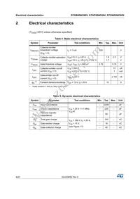 STGB20NC60VT4 Datasheet Page 4