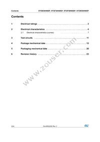 STGB30H60DF Datasheet Page 2