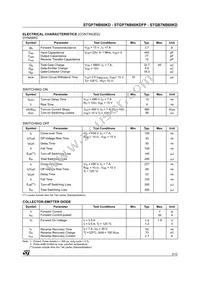 STGB7NB60KDT4 Datasheet Page 3