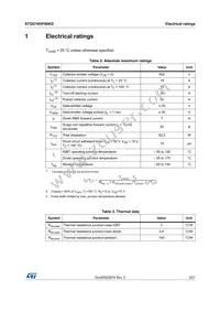 STGD10HF60KD Datasheet Page 3