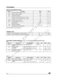 STGD3NB60HDT4 Datasheet Page 2