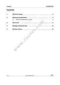 STGD3NC120H-1 Datasheet Page 2