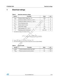 STGD3NC120H-1 Datasheet Page 3