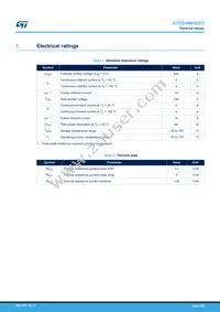 STGD4M65DF2 Datasheet Page 2