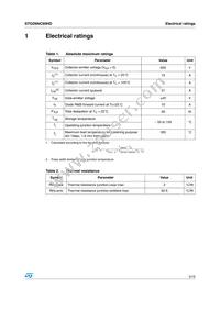 STGD6NC60HDT4 Datasheet Page 3