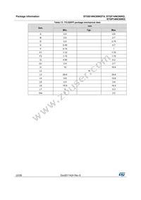 STGF14NC60KD Datasheet Page 22