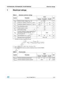 STGF30NC60S Datasheet Page 3