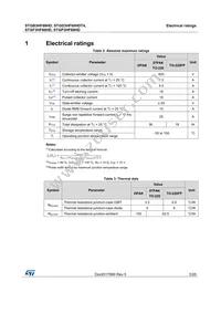 STGF3HF60HD Datasheet Page 3