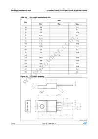 STGF3NC120HD Datasheet Page 12