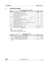 STGF4M65DF2 Datasheet Page 3
