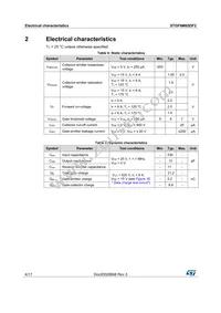 STGF6M65DF2 Datasheet Page 4