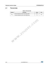 STGIPQ8C60T-HZ Datasheet Page 6