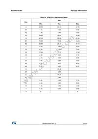 STGIPS15C60 Datasheet Page 17