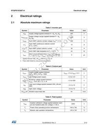 STGIPS15C60T-H Datasheet Page 5