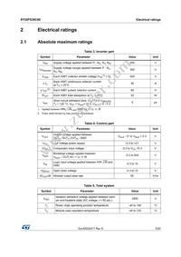 STGIPS30C60 Datasheet Page 5