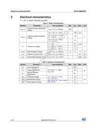 STGP10M65DF2 Datasheet Page 4