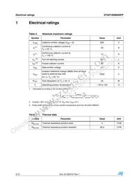 STGP10NB60SFP Datasheet Page 2