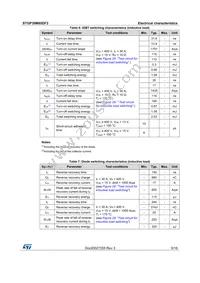 STGP30M65DF2 Datasheet Page 5