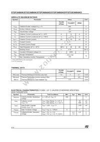 STGP3NB60KD Datasheet Page 2