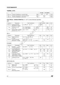 STGP7NB60HD Datasheet Page 2