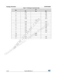 STGP7NC60H Datasheet Page 12