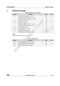 STGW10M65DF2 Datasheet Page 3
