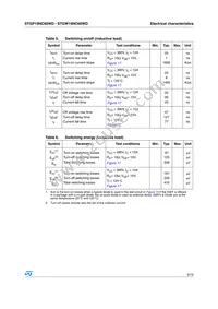 STGW19NC60WD Datasheet Page 5