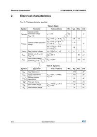 STGW20H60DF Datasheet Page 4