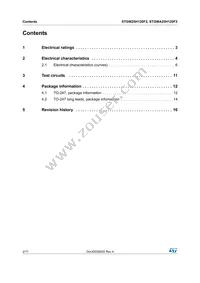 STGW25H120F2 Datasheet Page 2