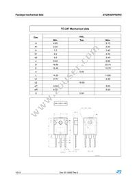 STGW35HF60WD Datasheet Page 10