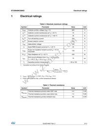 STGW40NC60KD Datasheet Page 3