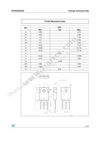 STGW40NC60W Datasheet Page 11