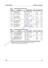 STGW40NC60WD Datasheet Page 5