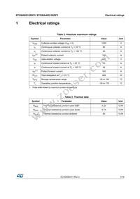 STGW40S120DF3 Datasheet Page 3