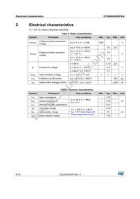 STGW80H65DFB-4 Datasheet Page 4