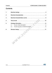 STGWA15S120DF3 Datasheet Page 2