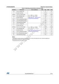 STGWA30H65FB Datasheet Page 5