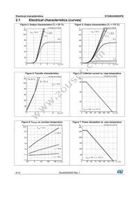 STGWA30H65FB Datasheet Page 6