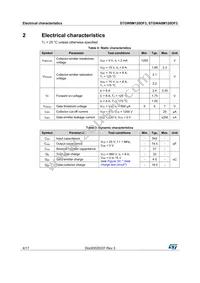 STGWA8M120DF3 Datasheet Page 4