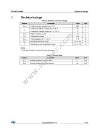 STGWT15H60F Datasheet Page 3