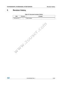 STGWT20H65FB Datasheet Page 19